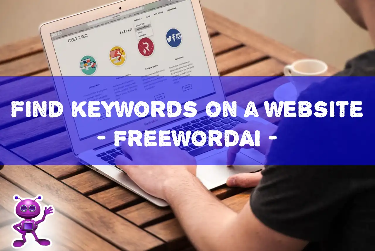 find keywords on a website